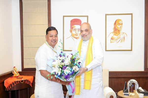 Tripura Deputy Speaker Ram Prasad Paul Meets Amit Shah; State’s Development, Governance and Future Growth in Focus