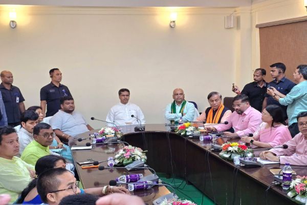 Tripura BJP Steps Up Poll Preparations; CM Manik Saha Chairs Key Strategy Meet