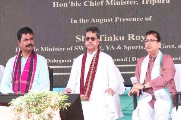 Tripura CM launches Rs 45.18 cr projects