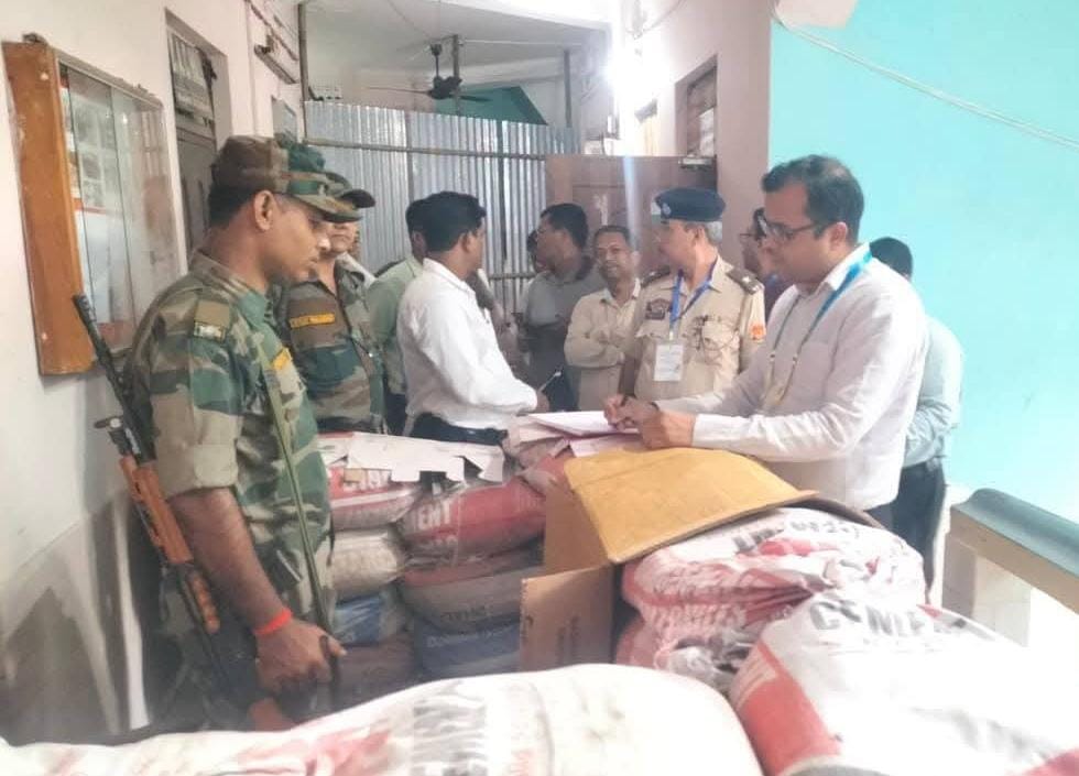 VC Polls: West Tripura DM Inspects Strong Room at Mandwi Ahead of September 28 Voting