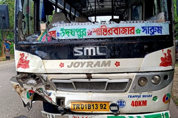 Biker Killed in Fatal Collision with Bus on NH near Santirbazar