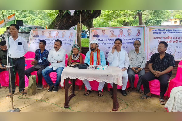 Congress Leader Birajit Sinha Backs Greater Tipraland Demand at Kailashahar Rally