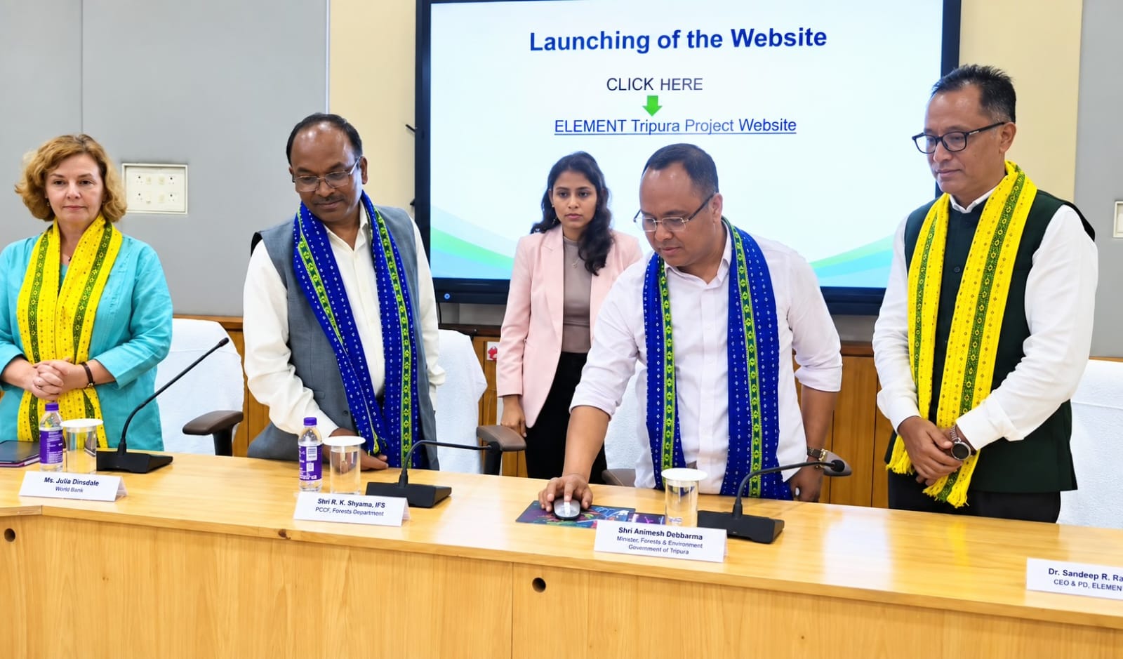 Tripura launches website of World Bank-supported ELEMENT project
