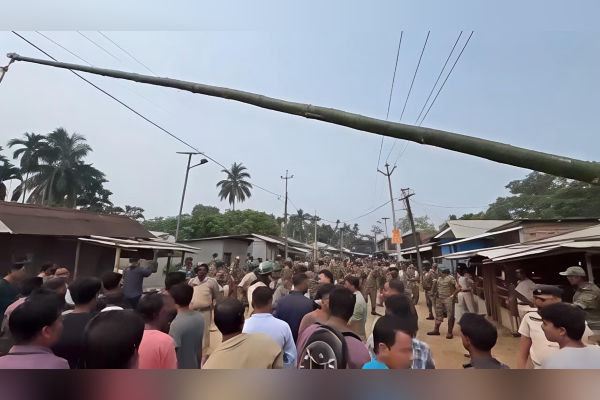 Tripura VC counting: One dead after stampede-like situation in Khowai; IG's car attacked