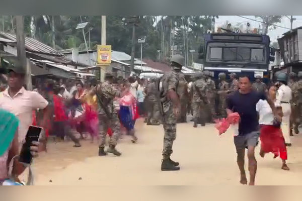 Tension at Tripura VC counting centres; road blockades, lathi-charge reported