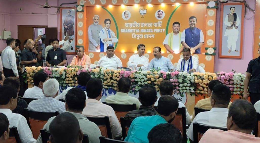 Tripura BJP intensifies preparations for urban polls, awaits central call on alliance