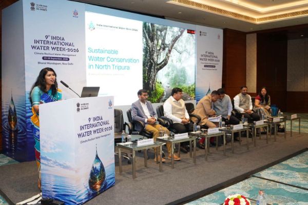 North Tripura presents community-led water conservation model at IIWW 2026