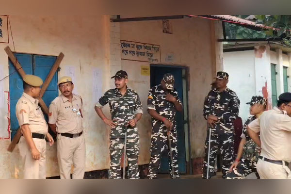 BJP-Tipra Motha alliance leads in Tripura VC polls; violence reported at centres