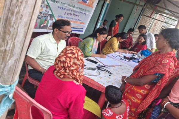 Ayushman Arogya Camp Organised at Natunabadi West Dwarikapur