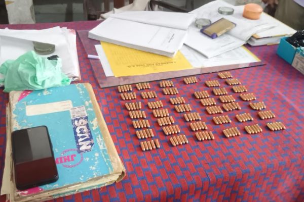Tripura Police seize 200 rounds of live ammunition, one arrested
