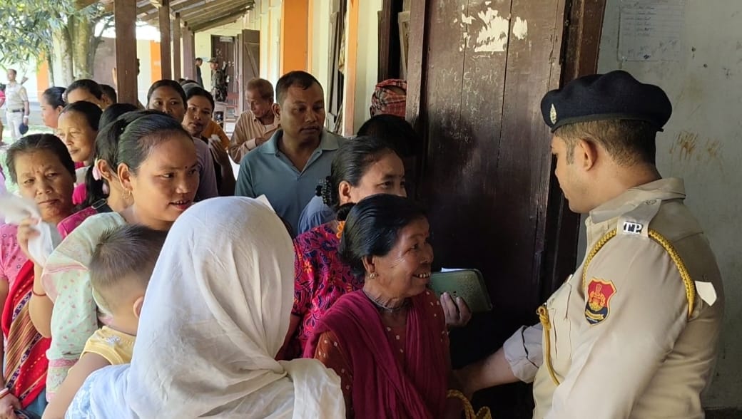 60% turnout by noon in peaceful North Tripura Village Committee polls
