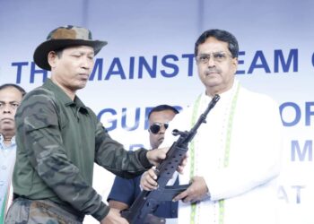 584 insurgents from NLFT, ATTF return to mainstream in Tripura, CM welcomes returnees
