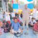 Mass Sit-In Held in Agartala to Demand Flood Relief and Compensation
