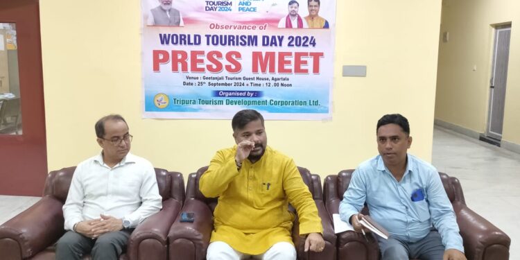 World Tourism Day to be celebrated in Tripura on Sep 27