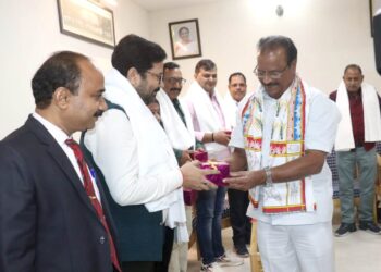 Chhattisgarh Journalists Meet Governor Sh. Indra Sena Reddy Nallu During Tripura Press Tour