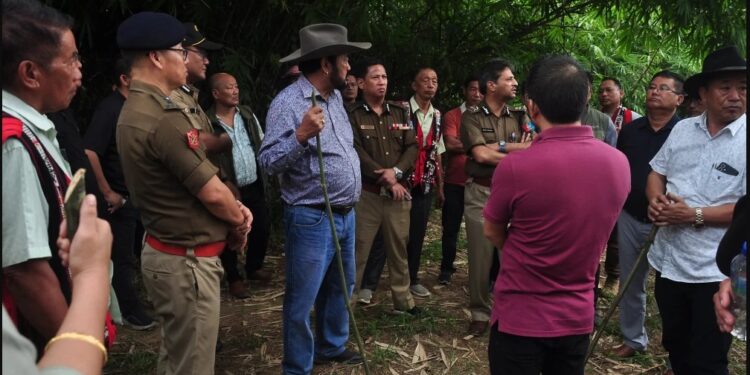 Nagaland Deputy CM Visits Disputed Border Areas With Assam