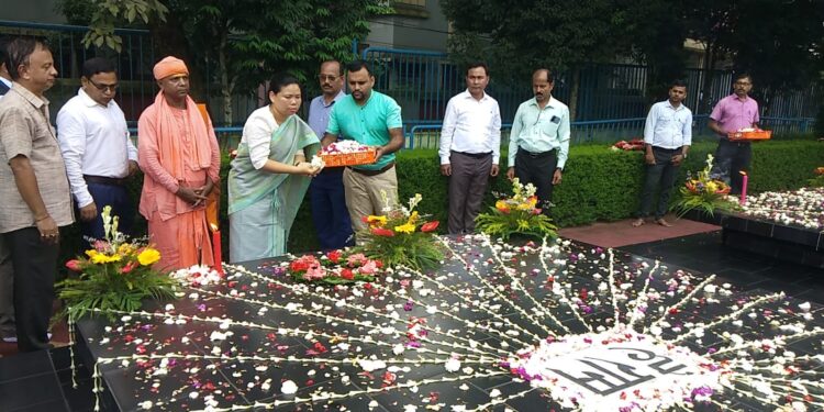 155th birth anniversary of Mahatma Gandhi celebrates