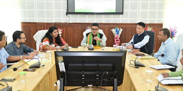Union Minister Pabitra Margherita reviews implementation of Central-sponsored schemes in Khowai district