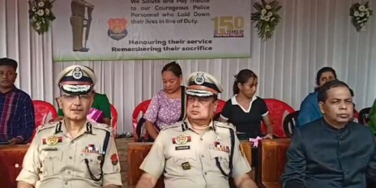 Police memorial day observed at AD Nagar