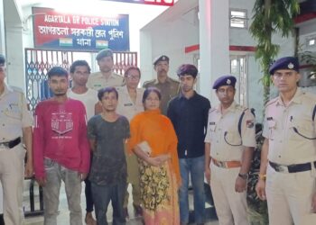 Five Individuals Detained for Illegal Entry in Tripura