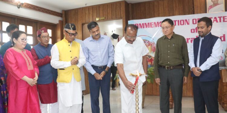Governor Indra Sena Reddy Nallu Inaugurates Commemoration of Statehood Day of Uttarakhand
