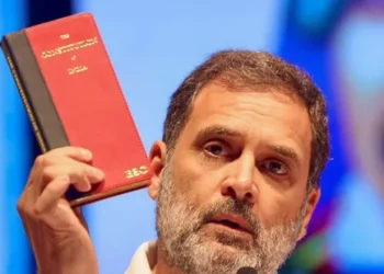 ‘What message did Rahul Gandhi…’: BJP vs Congress over ‘red’ copy of Constitution