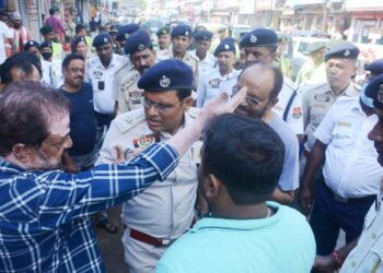 Police efforts to ease Road congestion left techies stuck in offices for hours