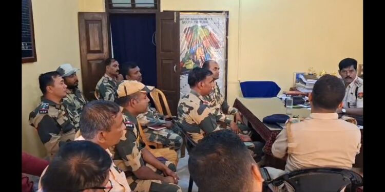 Sabroom police meeting targets border crime prevention