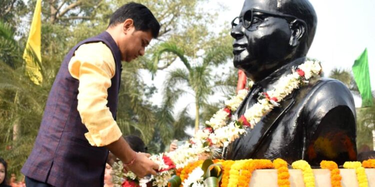 69th death anniversary of Dr. B R Ambedkar observed