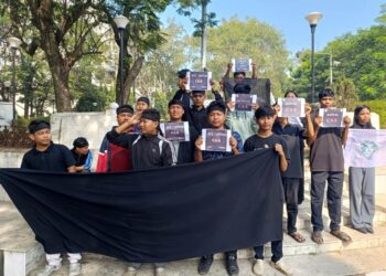 Tipra Students’ Federation Protests Against Citizenship Amendment Act