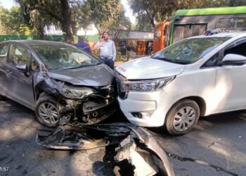 Former Chief Minister Biplab Kumar Deb’s Convoy Involved in Accident