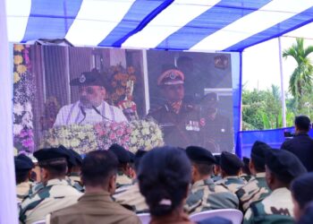 Union Home Minister inaugurated New BSF accommodations at Petrapole and Agartala