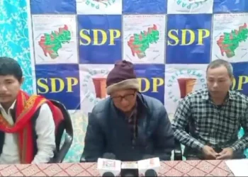 SDP Stages Sit-In Protest in Delhi Demanding Separate State
