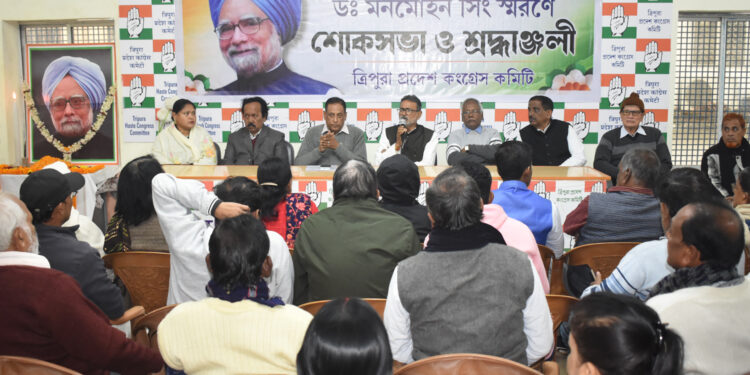 Congress organizes condolence ceremony