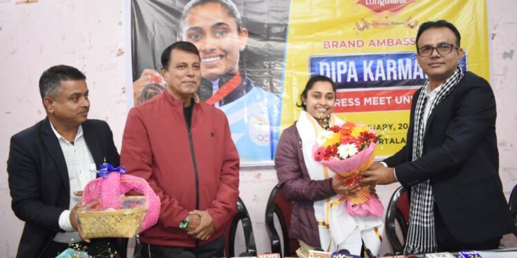 Deepa Karmakar Becomes Brand Ambassador for Longtrai Powder Spices