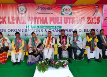 Minister Tinku Roy inaugurates Pithe Puli Festival 2025