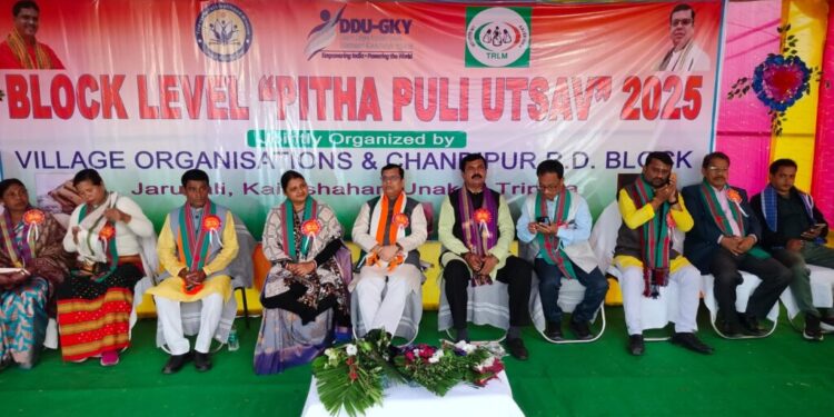Minister Tinku Roy inaugurates Pithe Puli Festival 2025