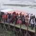 Long queues at the ticket counter indicate a surge in tourist interest