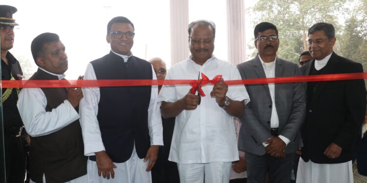 Governor inauguration of New pre Primary School Building of Holy Cross school