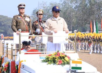 Police Week Parade 2025 celebrates at Manoranjan Debbarma Smriti Police Parade Ground