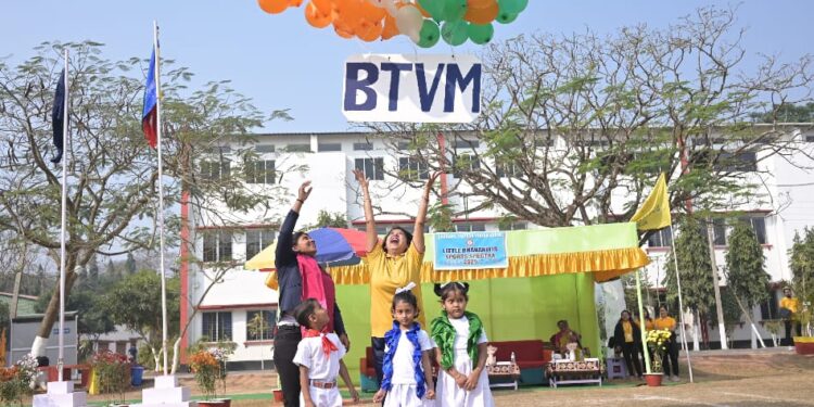 Bhavan’s Tripura Vidyamandir hosts Little Bhavanites’ Sports Spectra – 2025