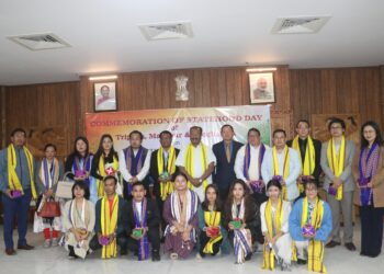 GUV welcomed distinguished guests from Manipur and Meghalaya on Statehood Day