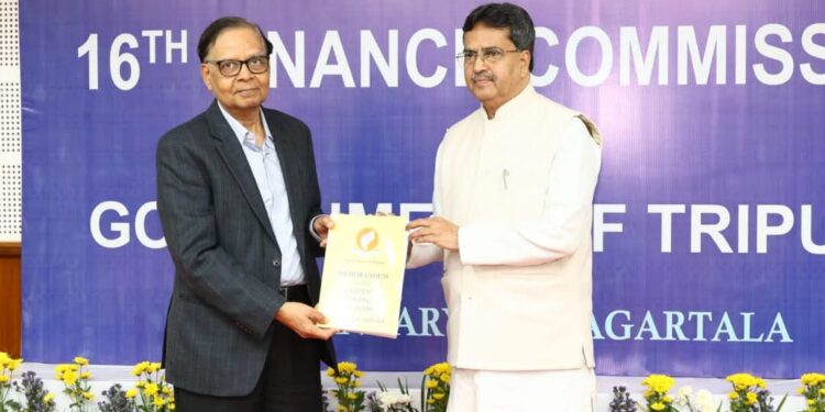 Tripura’s finances ‘sound’ but per capita income below national average: Arvind Panagariya