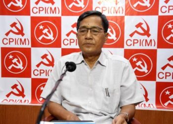 Leader of Opposition Jitendra Chaudhury accused BJP  for destruction of CPI(M) propaganda materials