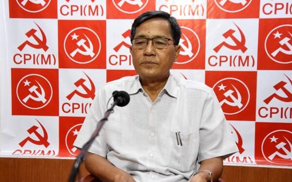 Leader of Opposition Jitendra Chaudhury accused BJP for destruction of CPI(M) propaganda materials