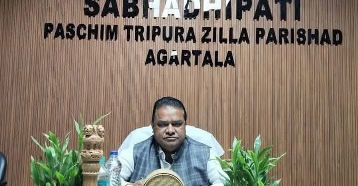 Chairman of the West Tripura District Council breathes his last