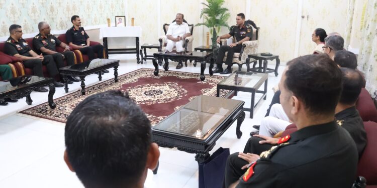 National Defence College team visits Tripura Governor