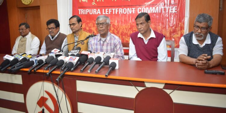 Left Front strongly opposed the central budget presented by Union Finance Minister