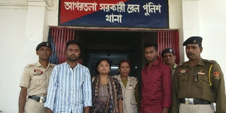 Bangladeshi citizens and Indian tout arrested for illegally entering Tripura