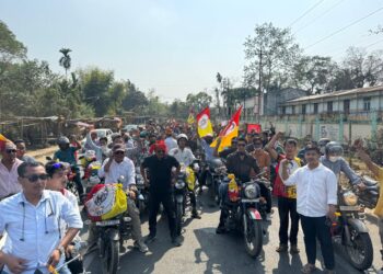 YTF Organizes Bike Rally to Demand Separate Tribal State